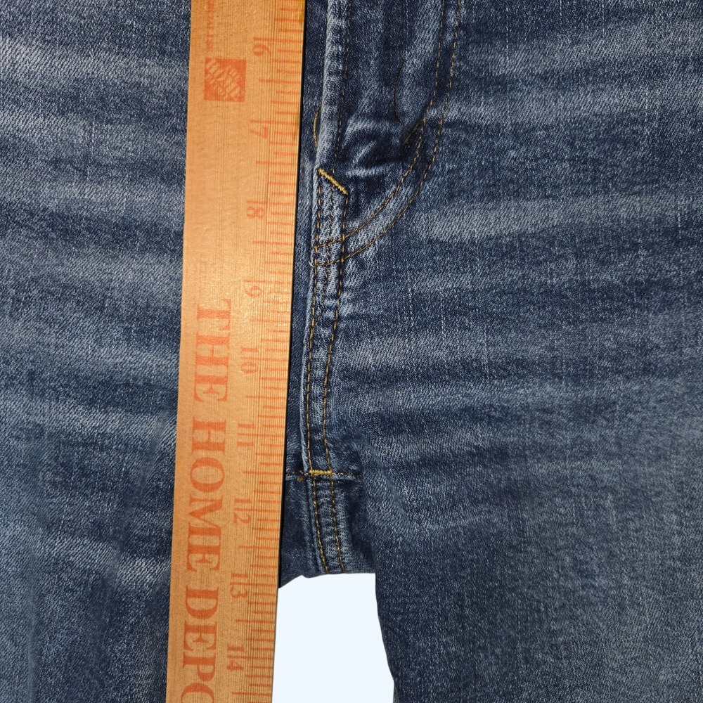 American Eagle Airflex+ Original Straight Jeans Mens 38x32 (Fits 30" Inseam) - Picture 8 of 9